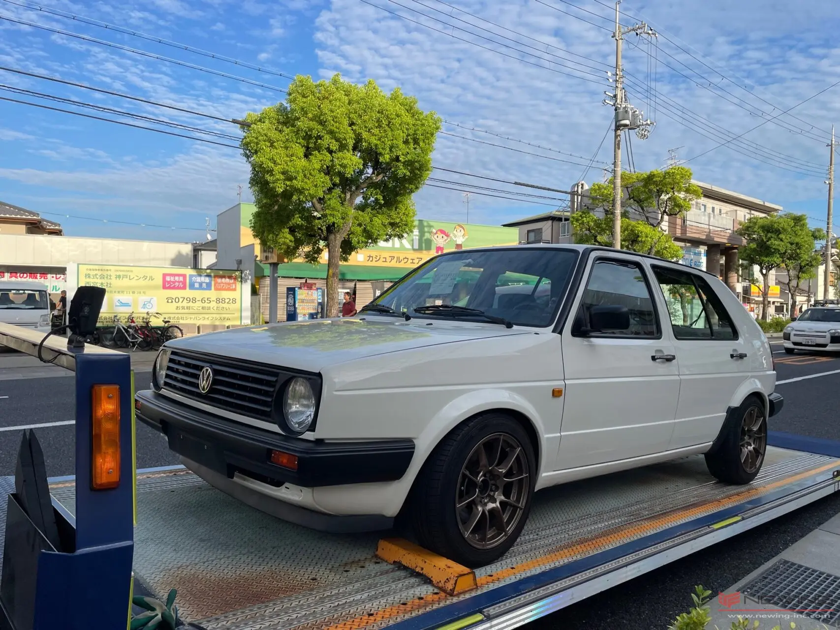 即決頂いた極上VWゴルフ2GTI 関東へ向け出発!! | NEWING 