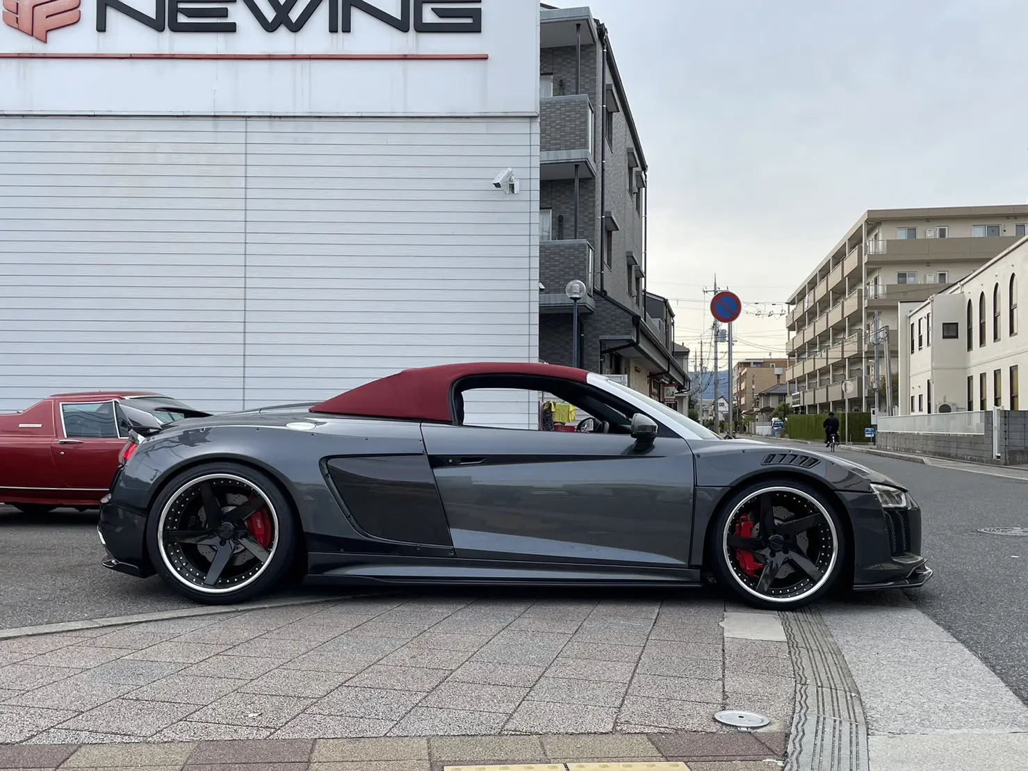 遂に完成！Alpil Audi R8 SPIDERにオリジナルリアウイング装着 | NEWING