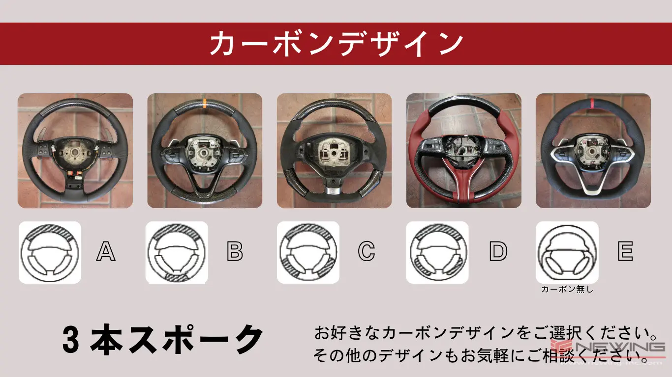 ステアリング】交換せずにエアバッグの機能を活かしたままドレス