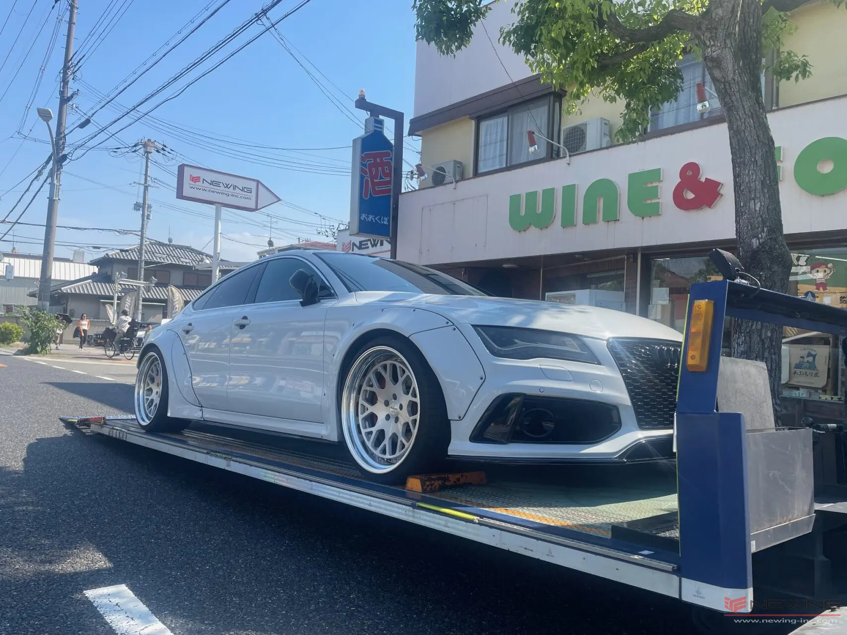 STOCK CAR Alpil×LBworks AUDI A7 Sportback 函館に向け出発!!とAUDI