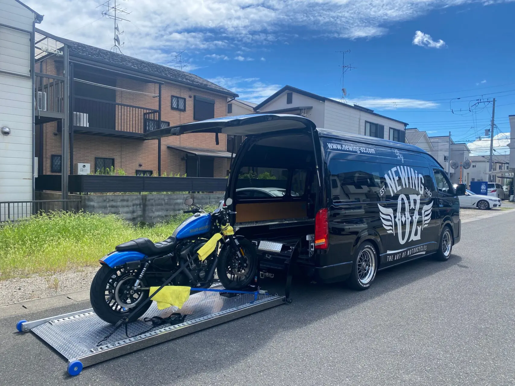 OZ by NEWING ハーレースポーツスターSの豪快な納車と、いつでも