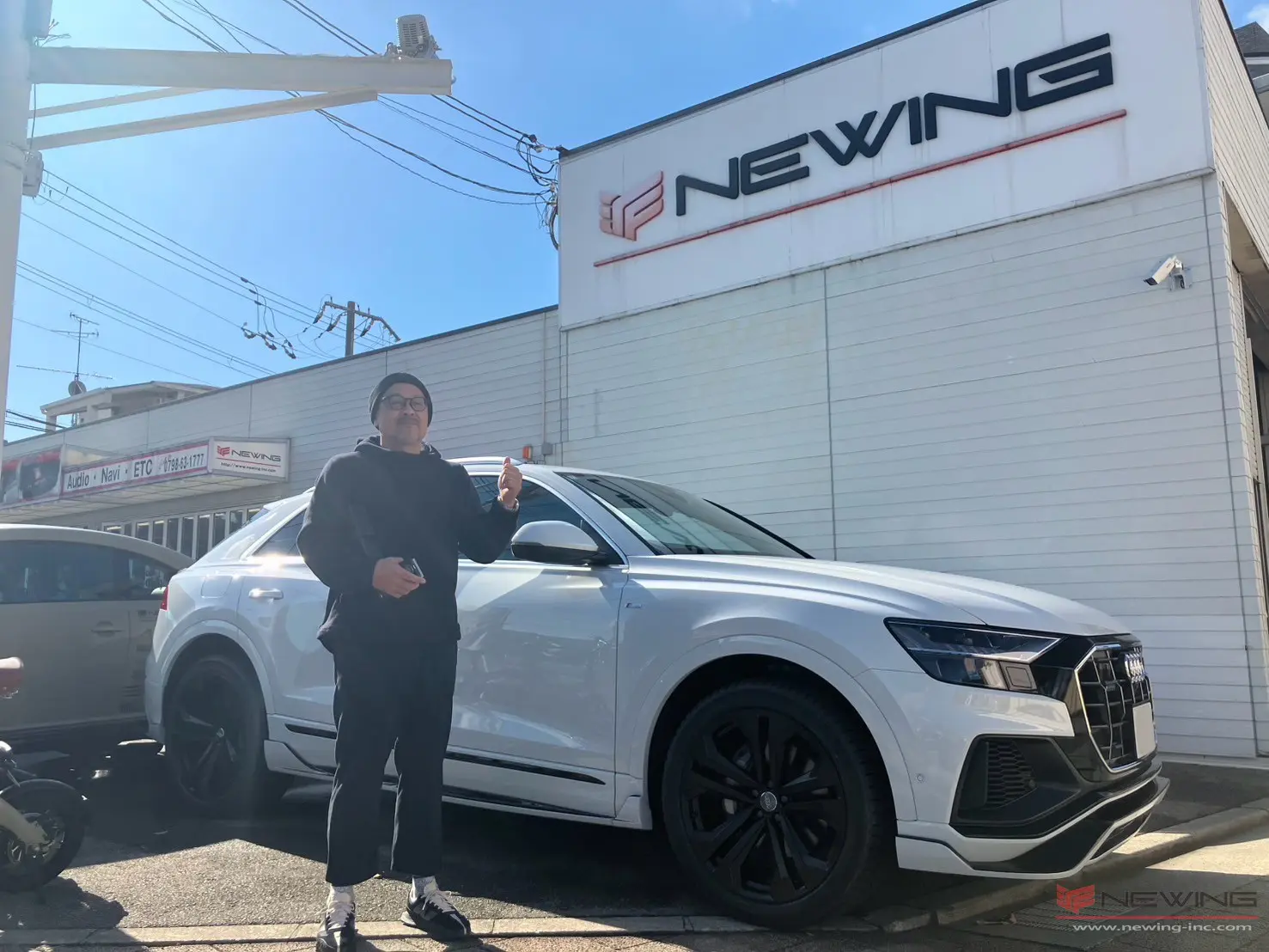 AUDI Q8 Alpilコンプリート！御納車!! | NEWING