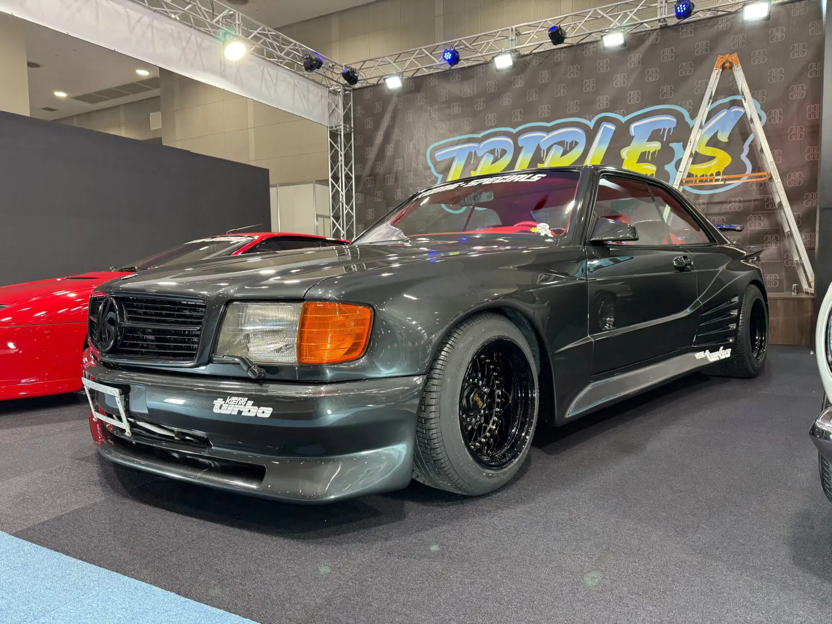 Mベンツ126-SEC,専門工場-クーペの里-1レストア―リビルト―リペアー 栃木県O様 W126 560SEC AMG仕様 レストア車 車検取得編】 - 神津店長の