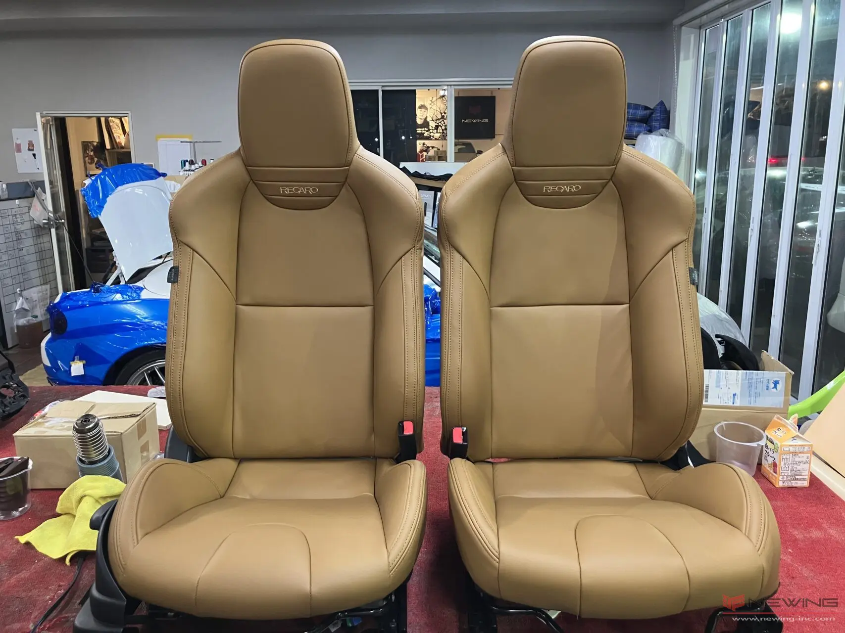 シート張り替え（RECARO) | NEWING