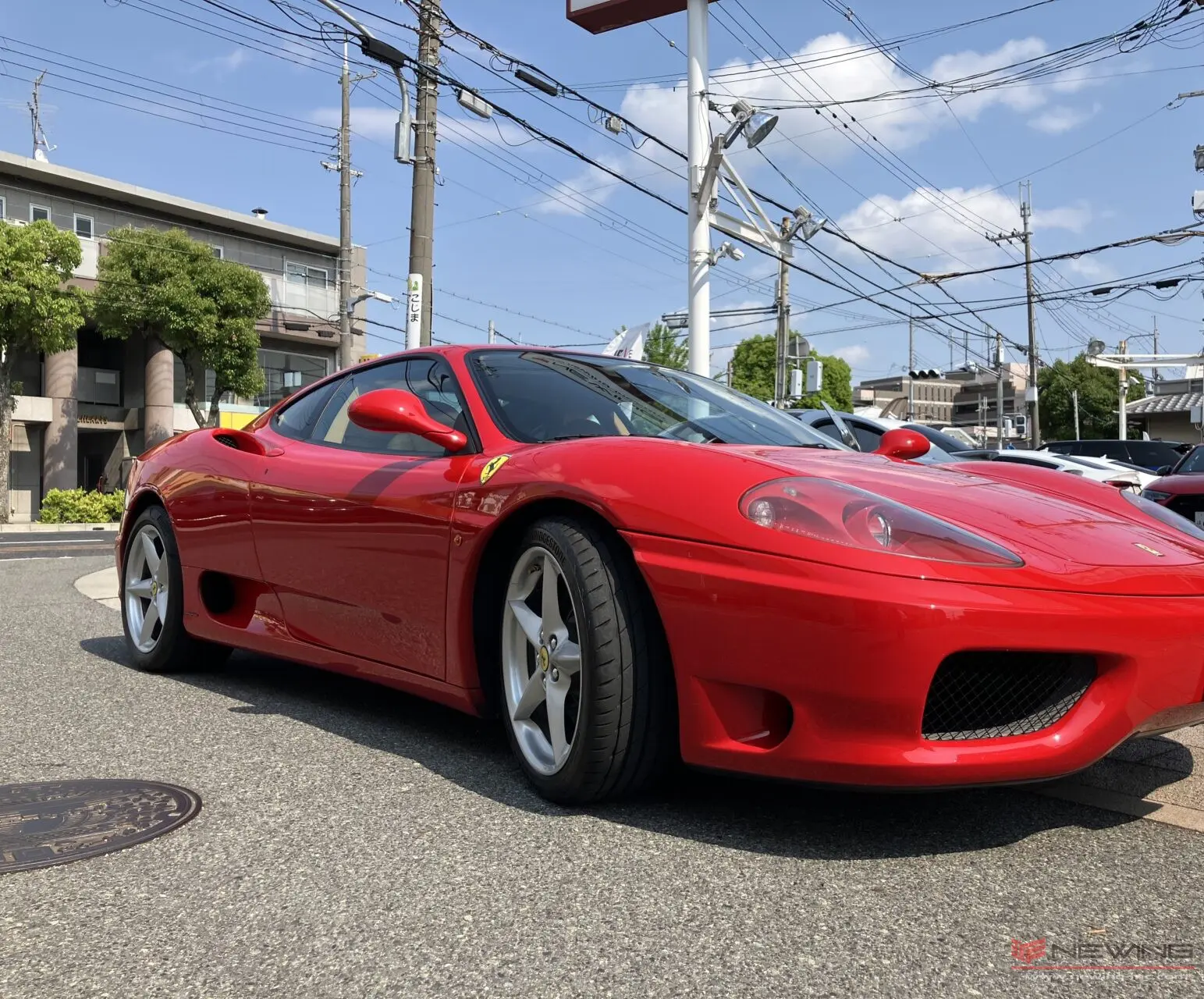 フェラーリ】360 完全に落ちてしまった天井の張り替え | NEWING