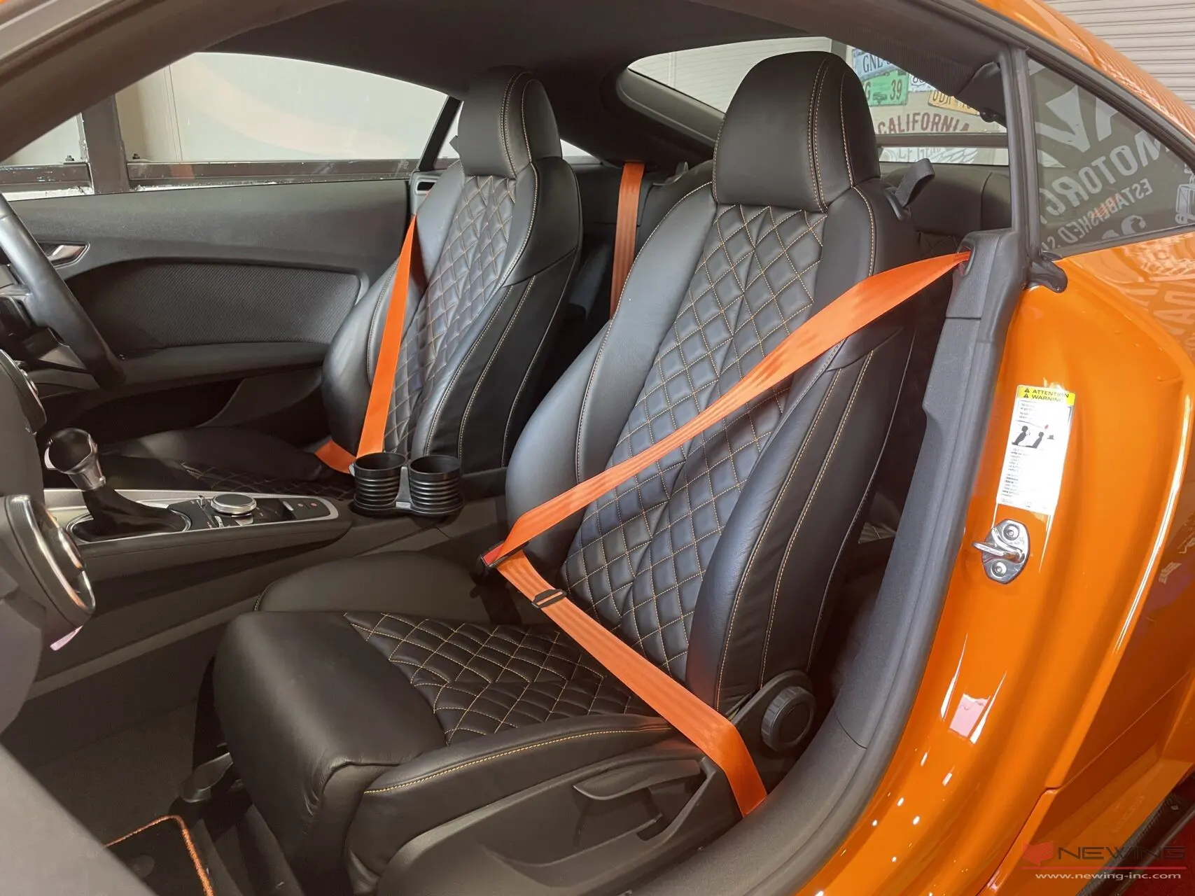 出た～！NEWING STOCK CAR 超希少ソーラーオレンジ Audi TT(FV)Alpil