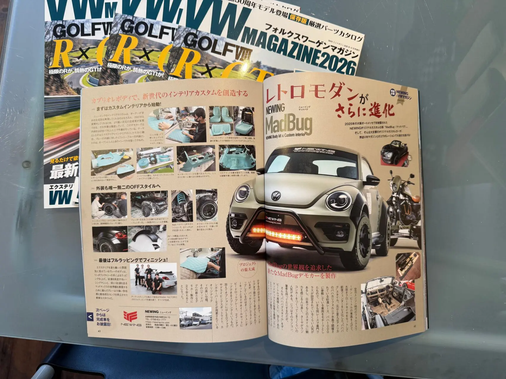 VW MAGAZINE 2026 遂に発売！MadBugが圧巻の6ページ掲載！ | NEWING